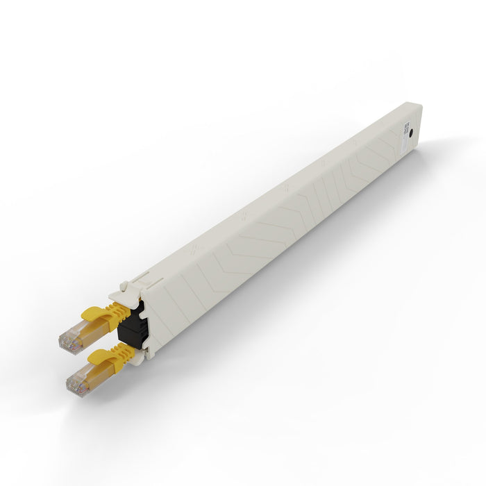 EAN 4262427630154 - PATCHBOX CONEX8UTPYL cable de red Amarillo 0,8 m Cat6a U/UTP (UTP) imagen 2