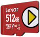 EAN 843367137237 - Lexar LMSPLAY512G-BNSNG memoria flash 512 GB MicroSDXC UHS-I Clase 10 imagen 2