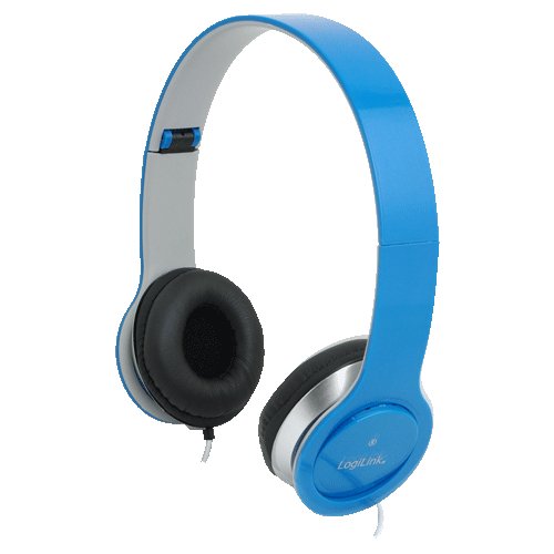 EAN 4052792013894 - LogiLink HS0031 auricular y casco Auriculares Alámbrico Diadema Llamadas/Música Azul imagen 1