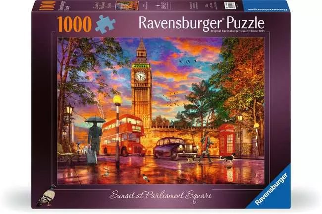 EAN 4005555001843 - Ravensburger 12000184 puzzle Puzle de colores 1000 pieza(s) Ciudad imagen 2