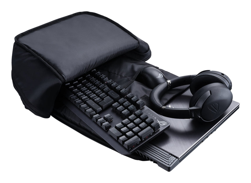 EAN 4711081076292 - ASUS ROG Ranger BP1501G 43,2 cm (17") Mochila Negro, Gris imagen 6