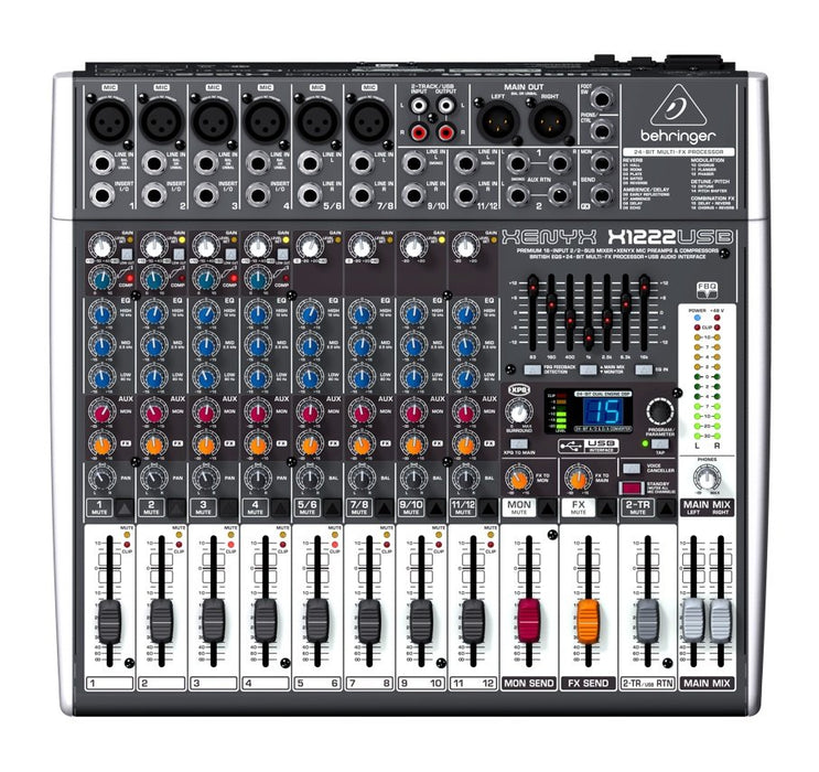 EAN 4033653021173 - Behringer X1222USB mezclador DJ 4 canales imagen 1