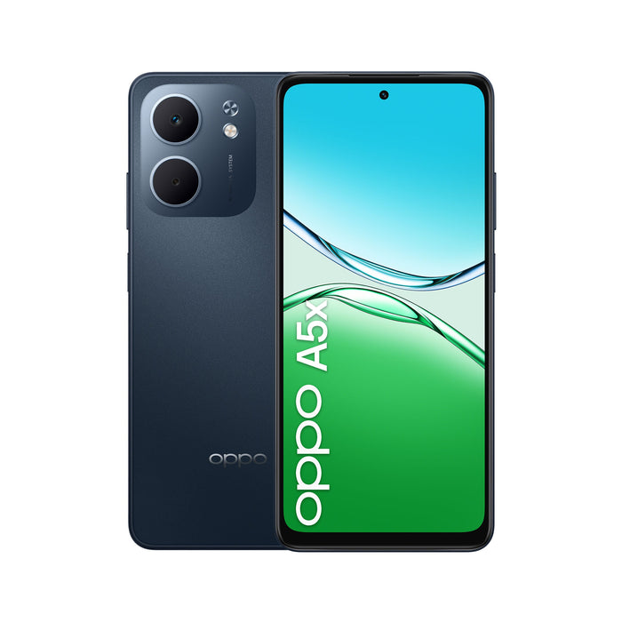EAN 6932169370332 - OPPO A5x 16,9 cm (6.67") SIM doble Android 15 4G USB Tipo C 4 GB 128 GB 6000 mAh Negro imagen 1
