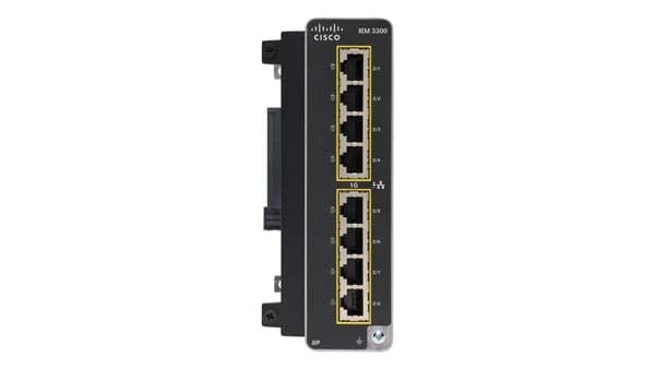EAN 889728205054 - Cisco IEM-3300-8P= switch Gestionado L2 Gigabit Ethernet (10/100/1000) Energía sobre Ethernet (PoE) Negro imagen 1