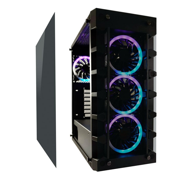 EAN 4260070128158 - LC-Power Gaming 709B - Solar_System_X Midi Tower Negro imagen 3