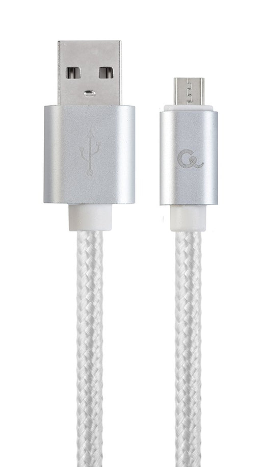EAN 8716309100731 - Gembird CCB-MUSB2B-AMBM-6-S cable USB USB 2.0 1,8 m Micro-USB B USB A Blanco imagen 2