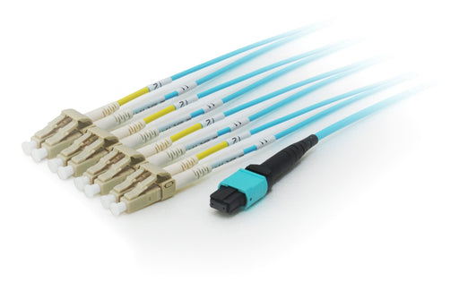 EAN 4015867192542 - Equip 25556607 Cable de fibra óptica e InfiniBand 10 m MTP 4x LC Cian imagen 1