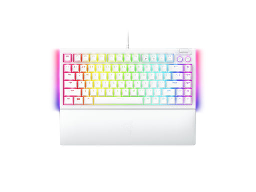 EAN 8887910072271 - Razer BlackWidow V4 75% teclado Juego USB QWERTY Inglés de EE. UU. Blanco imagen 1