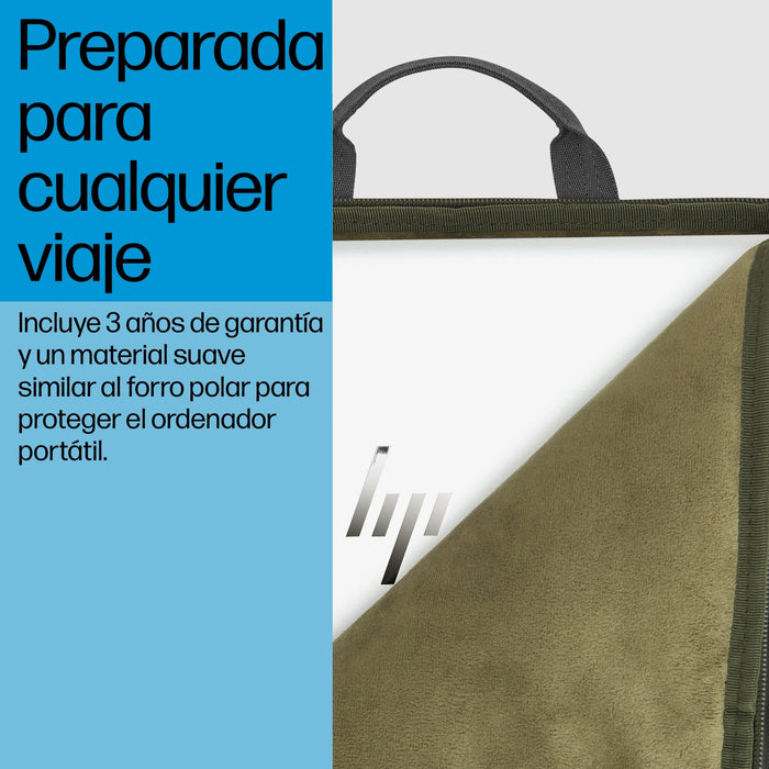 EAN 0197961660302 - HP 15.6 Modular Laptop Sleeve 39,6 cm (15.6") Verde, Gris imagen 3