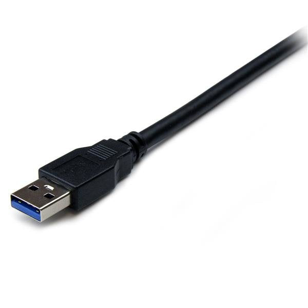 EAN 0065030859431 - StarTech.com USB3SEXT2MBK cable USB USB 3.2 Gen 1 (3.1 Gen 1) Negro imagen 2
