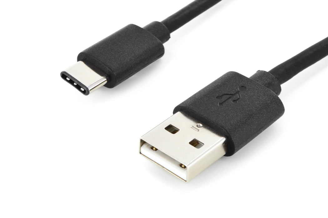 EAN 4016032455240 - Digitus AK-300154-018-S cable USB USB 2.0 1,8 m 2 x USB A USB C Negro imagen 4