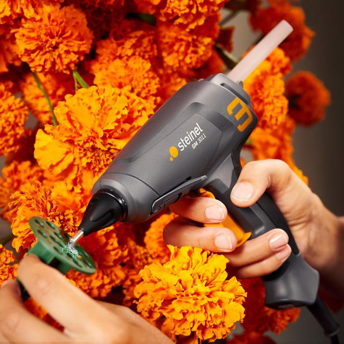 EAN 4007841085360 - STEINEL Gluematic 3011 Koffer Klebepistole Pistola de cola termofusible Gris, Naranja 45 W imagen 4