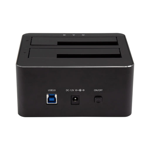 EAN 0065030870634 - StarTech.com SDOCK2U33V base de conexión para disco duro USB 3.2 Gen 1 (3.1 Gen 1) Type-B Negro imagen 2
