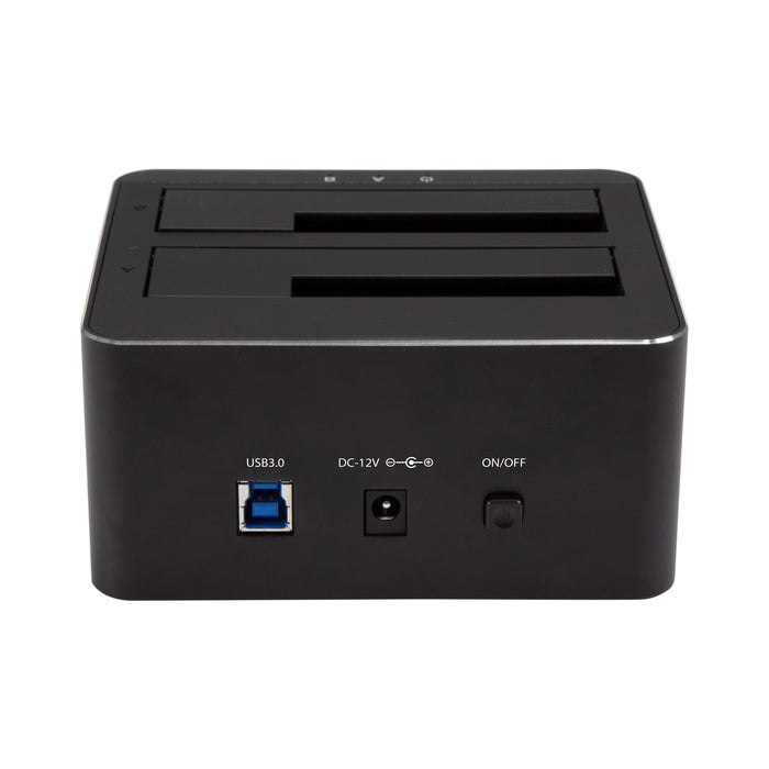 EAN 0065030870634 - StarTech.com SDOCK2U33V base de conexión para disco duro USB 3.2 Gen 1 (3.1 Gen 1) Type-B Negro imagen 2