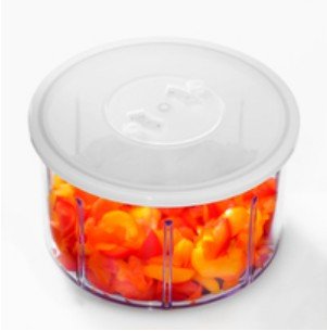 EAN 4004293162724 - RÖSLE 16272 picadora manual de alimentos Negro, Rojo, Acero inoxidable, Transparente imagen 5