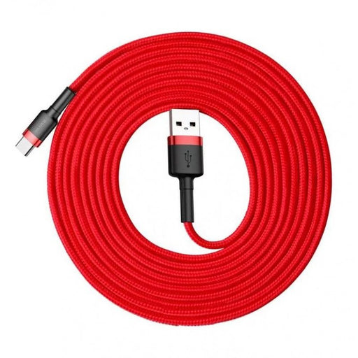 EAN 6953156296336 - Baseus CATKLF-U09 cable de teléfono móvil Negro, Rojo 3 m USB A USB C imagen 1