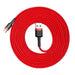 EAN 6953156296336 - Baseus CATKLF-U09 cable de teléfono móvil Negro, Rojo 3 m USB A USB C imagen 1