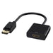 EAN 8056045877536 - Ewent EC1455 adaptador de cable de vídeo 0,15 m DisplayPort HDMI Negro imagen 1