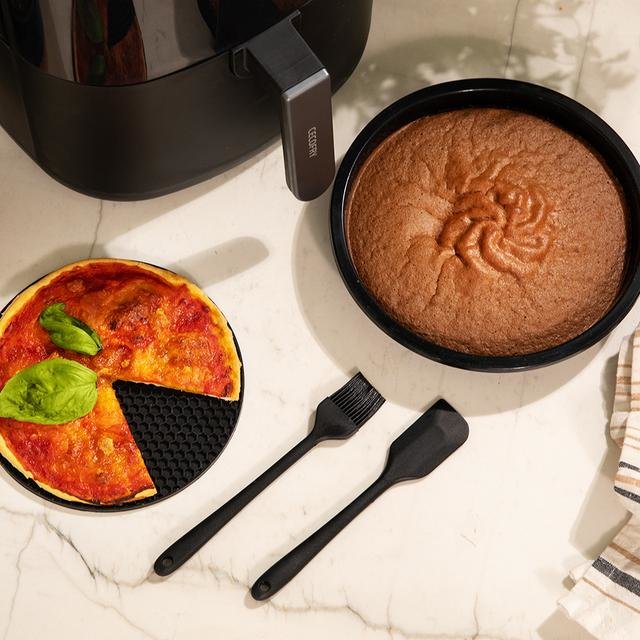 EAN 8435484049931 - Cecotec Cecofry Bombastik 6000 Full Sencillo 6 L Independiente 1700 W Freidora de aire caliente Negro imagen 11