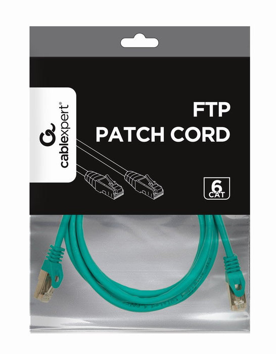 EAN 8716309074117 - Gembird Patch Cord Cat.6 UTP 2m cable de red Verde Cat6 U/UTP (UTP) imagen 4