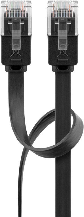 EAN 4040849953842 - Goobay 95384 cable de red Negro 2 m Cat6 U/UTP (UTP) imagen 2