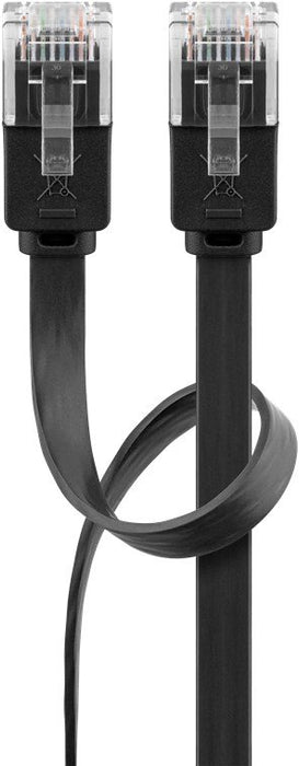 EAN 4040849953866 - Goobay 95386 cable de red Negro 3 m Cat6 U/UTP (UTP) imagen 2