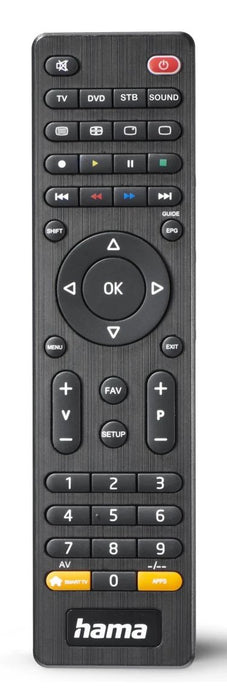 EAN 4047443506610 - Hama 00221052 mando a distancia IR inalámbrico TV Botones imagen 1