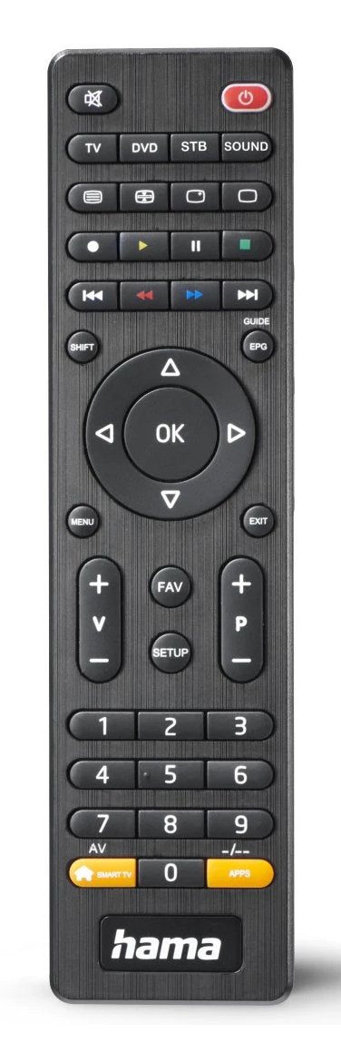 EAN 4047443506610 - Hama 00221052 mando a distancia IR inalámbrico TV Botones imagen 1