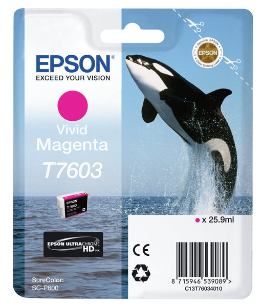 EAN 8715946539089 - Epson T7603 cartucho de tinta 1 pieza(s) Original imagen 1