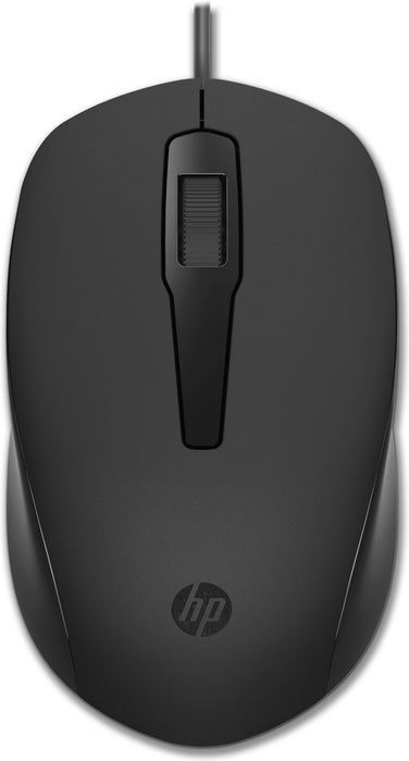 EAN 0195122875466 - HP 150 Wired Mouse ratón Oficina Ambidextro USB tipo A Óptico 1600 DPI imagen 1