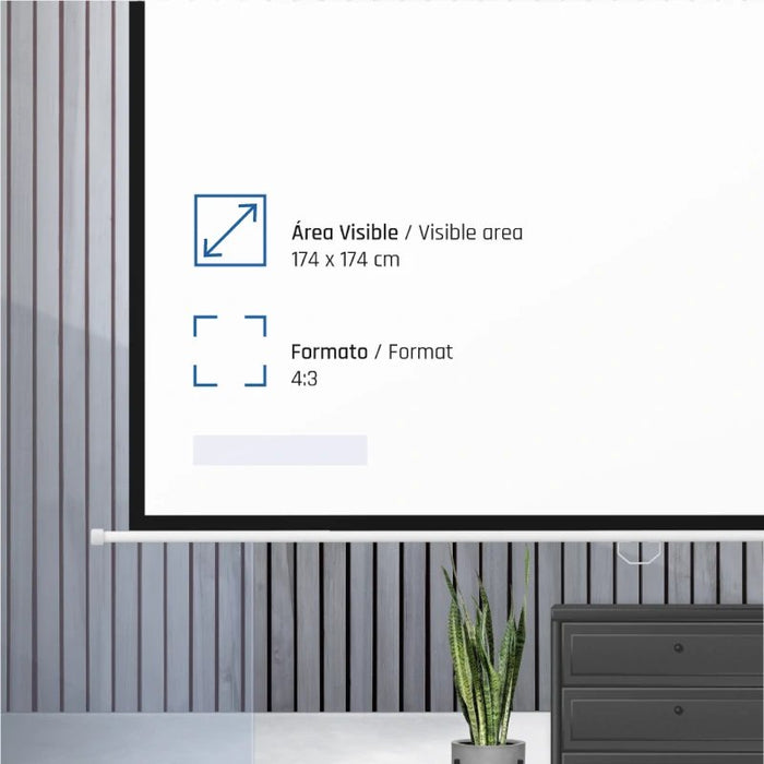 EAN 8435364308479 - iggual PSIMS180 pantalla de proyección 2,54 m (100") 1:1 imagen 3