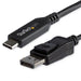 EAN 0065030880350 - StarTech.com CDP2DP146B adaptador de cable de vídeo 1,8 m USB Tipo C DisplayPort Negro imagen 1