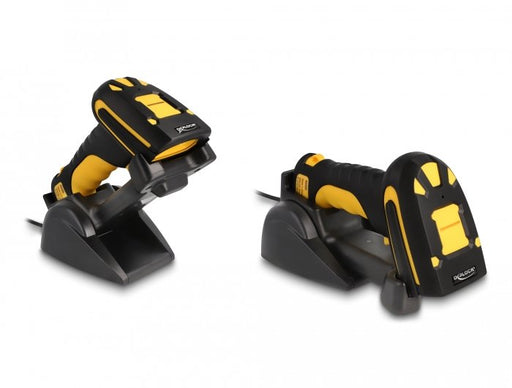 EAN 4043619905867 - DeLOCK 90586 lector de código de barras Lector de códigos de barras portátil 1D/2D CMOS Negro, Amarillo imagen 2