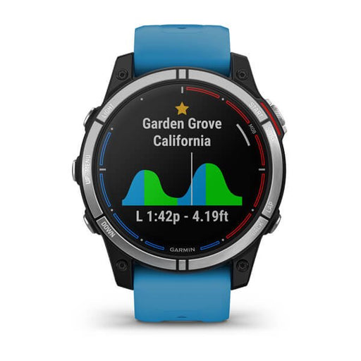EAN 753759296711 - Garmin quatix 7 3,3 cm (1.3") MIP 47 mm Digital 260 x 260 Pixeles Pantalla táctil Azul Wifi GPS (satélite) imagen 2