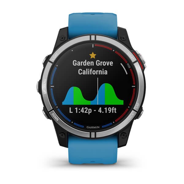 EAN 753759296711 - Garmin quatix 7 3,3 cm (1.3") MIP 47 mm Digital 260 x 260 Pixeles Pantalla táctil Azul Wifi GPS (satélite) imagen 2