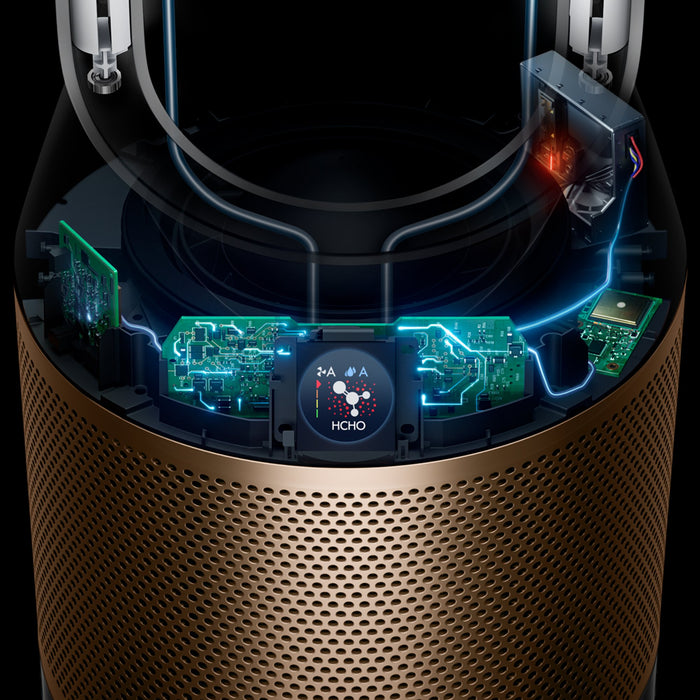 EAN 5025155056127 - Dyson Purifier Humidify+Cool Formaldehyde 62,4 dB 40 W Blanco, Oro imagen 7