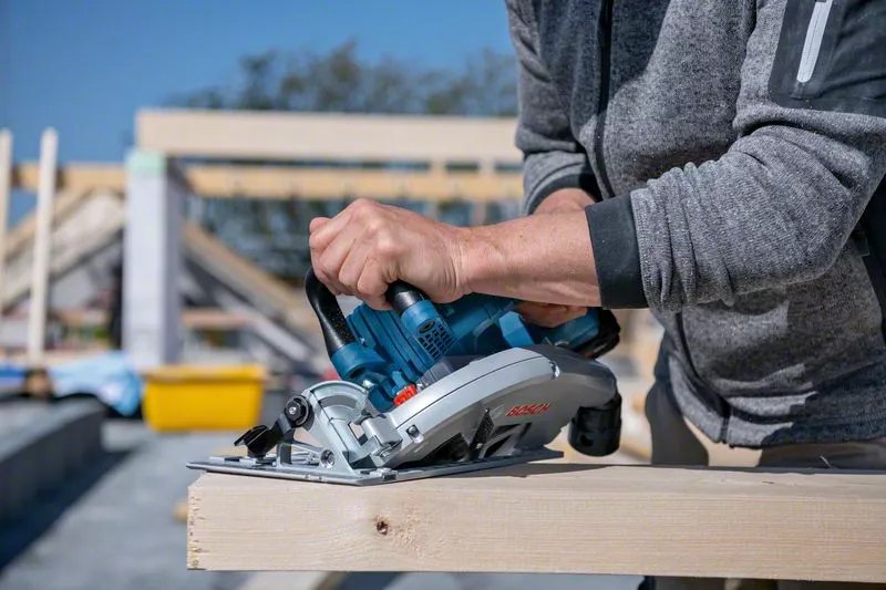 EAN 4059952577951 - Bosch GKS 18V-70 L PROFESSIONAL 19 cm Aluminio, Negro, Azul 5000 RPM 1800 W imagen 9