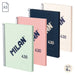 EAN 8411574110378 - Milan 57151E80X4 cuaderno y block A5 80 hojas Colores surtidos imagen 1