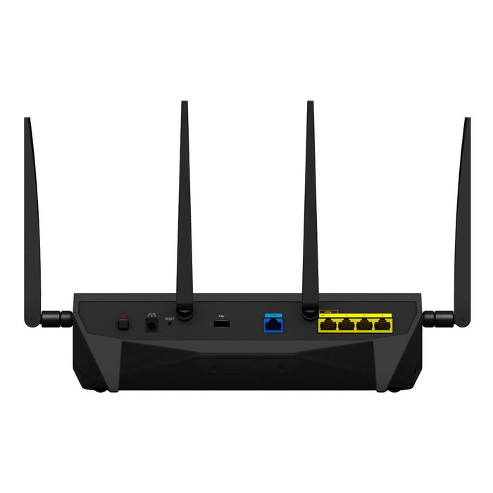 EAN 0846504002320 - Synology RT2600AC router inalámbrico Gigabit Ethernet Doble banda (2,4 GHz / 5 GHz) Negro imagen 4