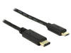 EAN 4043619833344 - DeLOCK 2m, USB2.0-C/USB2.0 Micro-B cable USB Micro-USB B USB C Negro imagen 1