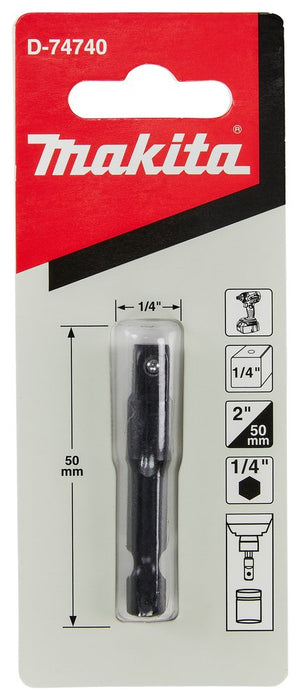 EAN 0088381589512 - Makita D-74740 alargador y adaptador de llave 1 pieza(s) Adaptador para enchufe imagen 2