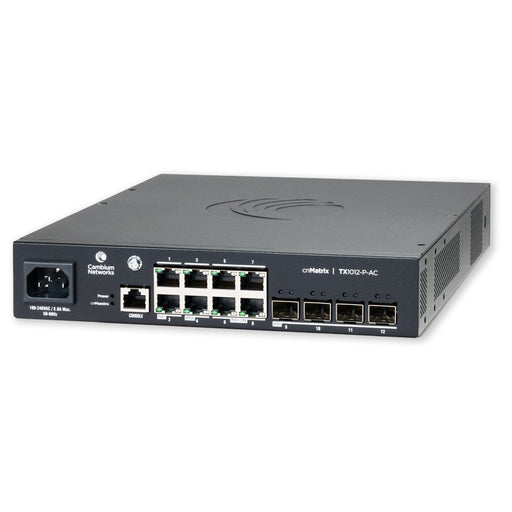 EAN 5704174969440 - Cambium Networks cnMatrix Switch TX1012-P-AC Gestionado L2/L3 Gigabit Ethernet (10/100/1000) Energía sobr imagen 1