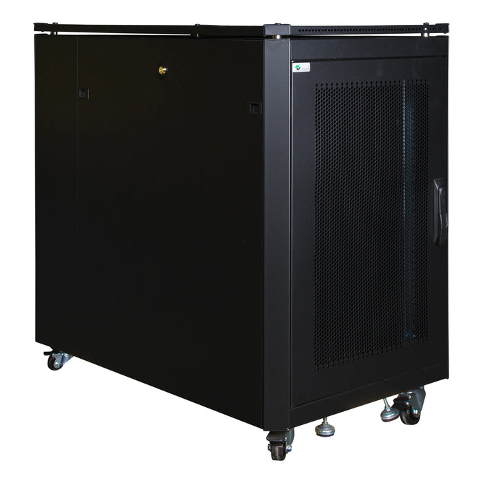 EAN 5420016847065 - LOGON RSL16U61BL armario rack 16U Rack o bastidor independiente Negro imagen 3