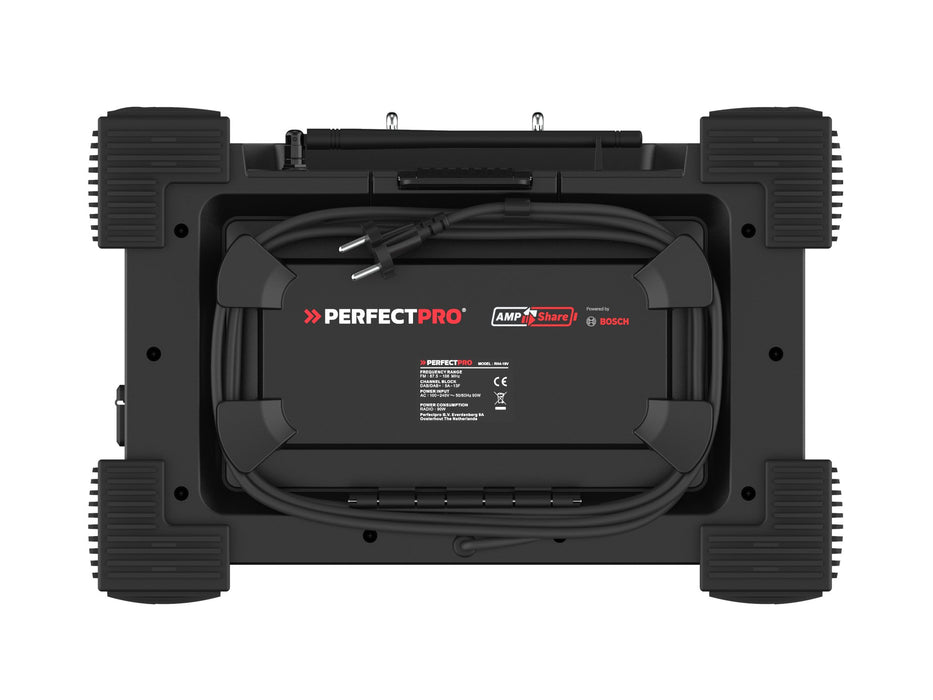 EAN 8719689465346 - Perfectpro ROCKHART Lugar de trabajo Digital Negro, Rojo imagen 7