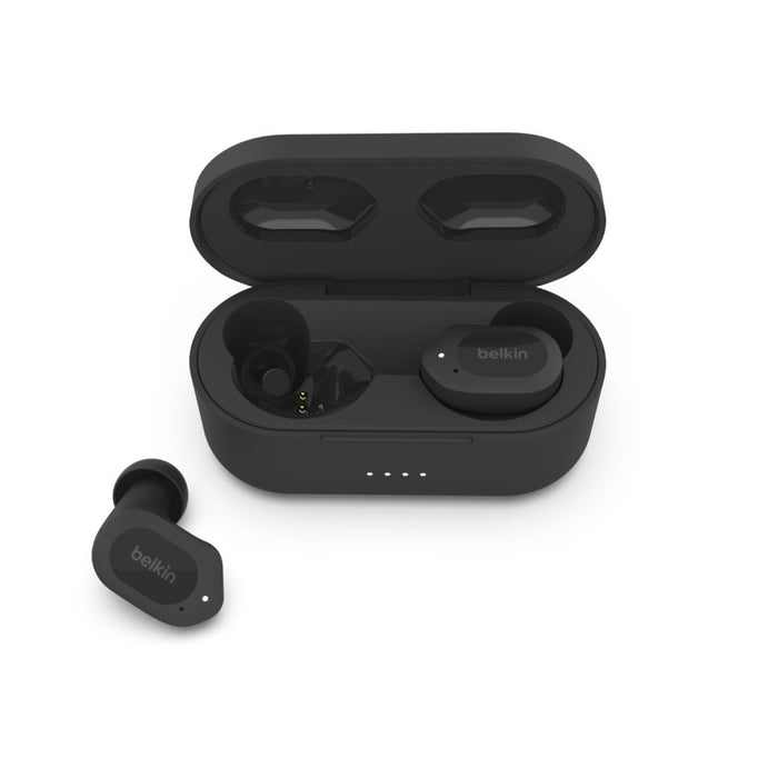 EAN 0745883834723 - Belkin SOUNDFORM Play Auriculares Inalámbrico Dentro de oído Llamadas/Música USB Tipo C Bluetooth Negro imagen 4