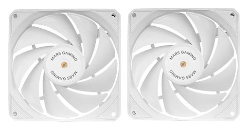 EAN 8435693106579 - Mars Gaming MF-NCLX2W Carcasa del ordenador Ventilador 12 cm 2 pieza(s) imagen 1