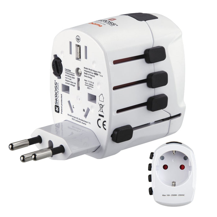 EAN 4047443491381 - Hama World Travel Pro adaptador de enchufe eléctrico Universal Blanco imagen 5