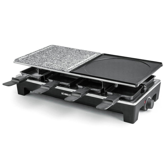 EAN 4001797239600 - Rommelsbacher RCS 1350 parrilla de interior 8 personas(s) 1350 W Negro, Acero inoxidable imagen 4