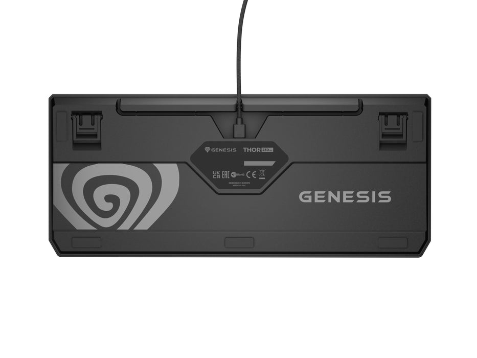 EAN 5901969443318 - GENESIS Thor 230 TKL teclado Juego USB + RF Wireless + Bluetooth QWERTY Negro, Gris, Naranja imagen 13