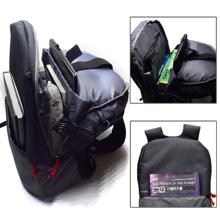 EAN 8054392612794 - Ewent EW2529 maletines para portátil 43,9 cm (17.3") Mochila Negro imagen 3